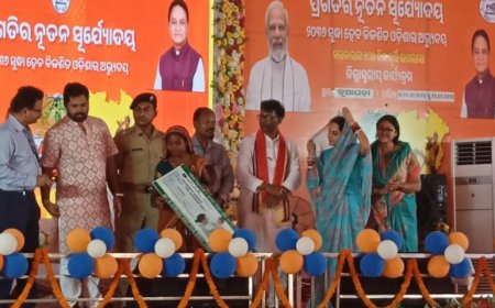 ।। ରାଜ୍ୟ ସରକାରଙ୍କ ଶହେ ଦିନ ପୂର୍ତ୍ତି ଉପଲକ୍ଷେ  ଜିଲାସ୍ତରୀୟ ବିକାଶ ମେଳା ଉଦ୍‌ଘାଟିତ ହୋଇଛି ।।