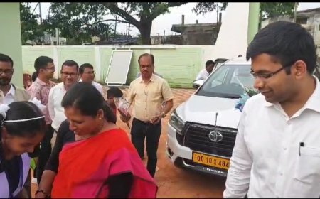 ।। ଆକାଂକ୍ଷା ଜିଲ୍ଲା ନୋଡାଲ ଅଧିକାରୀଙ୍କ ସମୀକ୍ଷା ଏବଂ କ୍ଷେତ୍ର ପରିଦର୍ଶନ ।।