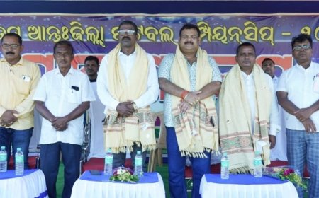 ।। ରାଜ୍ୟ ସ୍ତରୀୟ ସାହାଣୀ କପ - ୨୦୨୪  ୪ର୍ଥ ଦିନର ୧ମ ମ୍ୟାଚ ଡ୍ରୋ ଓ ୨ୟ ମ୍ୟାଚରେ ଦେବଗଡ଼ ବିଜୟୀ ।।