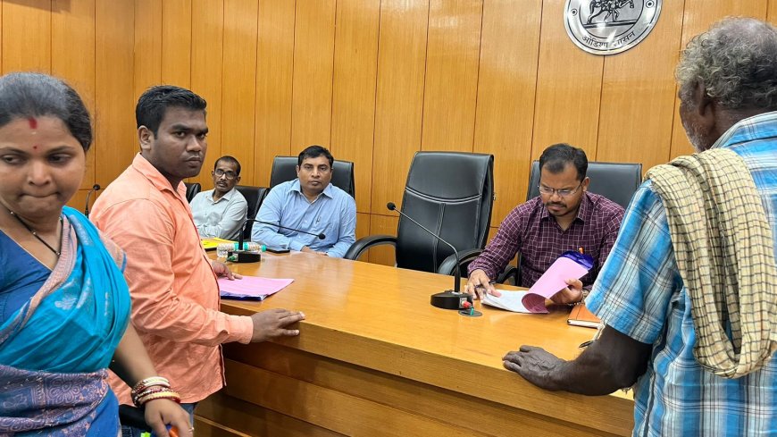 ।। ସେପ୍ଟେମ୍ବର ପ୍ରଥମ ସୋମବାରରେ ଅନୁଷ୍ଠିତ ହେଲା ବାରିପଦା ଉପଖଣ୍ଡ ପାଇଁ ଯୁଗ୍ମ ଜନ ଅଭିଯୋଗ ଶୁଣାଣୀ ।।