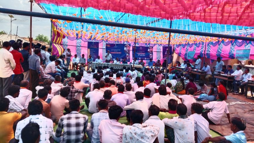 ଚକୋଟିଆ ଭୁଞ୍ଜିଆ ମାନଙ୍କ ଉନ୍ନତି ପାଇଁ ସୁନାବେଡା ରେ ଶିବିର ଅନୁଷ୍ଠିତ