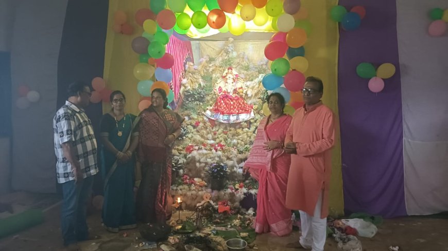 ଗଣେଶ ପୂଜା ପାହିଁ ଚଳ ଚଞ୍ଚଳ ଗାଁ ଠୁ ସହର