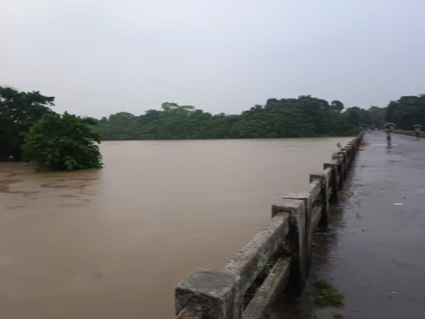 ବିପଦ ସଂକେତ ଉପରେ ବୁଢ଼ାବଳଙ୍ଗ ନଦୀର ଜଳସ୍ତର, ସ୍ଥିତି ସମୀକ୍ଷା କଲେ ଜିଲ୍ଲାପାଳ