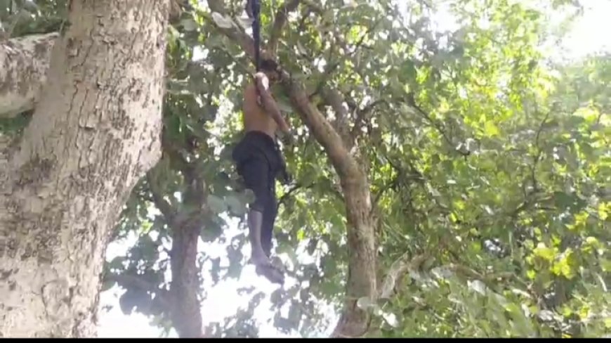 ।। ପ୍ରେମିକା ପାଖକୁ ଆସି ପ୍ରେମିକ ସାଜିଲା ଝୁଲନ୍ତା ଶବ ।।