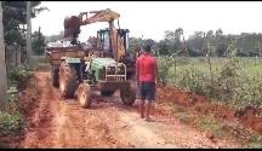 ପ୍ରଶାସନ ଶୁଣିଲାନି ଲକେ ରାସ୍ତା କଲେ