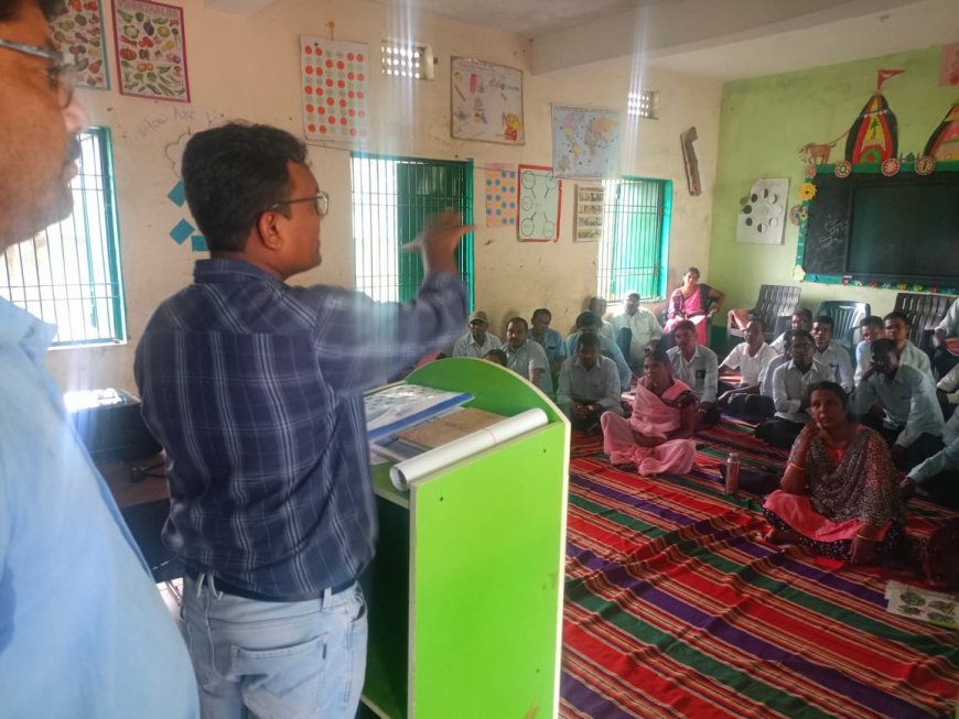 କେନ୍ଦ୍ର ମାସିକ ସ୍ତରୀୟ ମୌଳିକ ସାକ୍ଷରତା ଏବଂ ସଂଖ୍ୟାଜ୍ଞାନ ସମ୍ବନ୍ଧୀୟ ବୈଠକ ଅନୁଷ୍ଠିତ