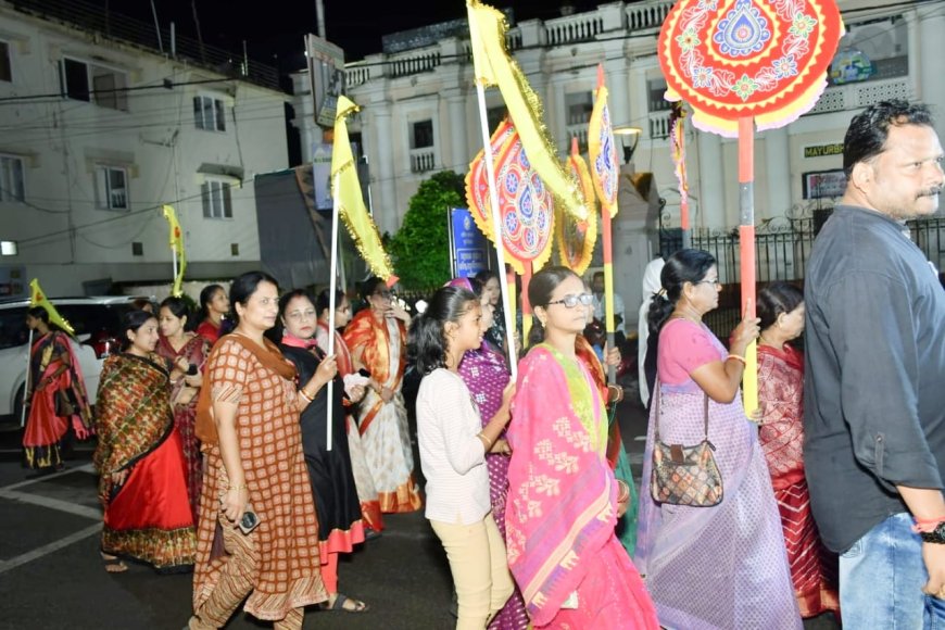 ।। ବାରିପଦାରେ ଶ୍ରୀଗୁରୁ ଭାଗବତ ପାଲିଙ୍କି ଶୋଭାଯାତ୍ରା ।।