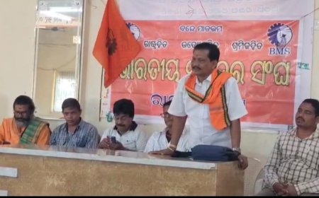 ।। ଭାରତୀୟ ମଜଦୂର ସଂଘ ର ବୈଠକ  : ପାଚିକା ମାନଙ୍କ ଜୀବନ ଜୀବିକା ସଦୃଢ଼, : ସ୍ୱଚ୍ଛଳ ଓ ସଂଗଠିତ କରିବାକୁ ବିଏମଏସ ର ଆହ୍ଵାନ ।।