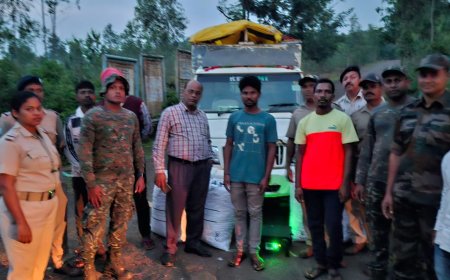 ।। ୧୦ ଲକ୍ଷ ଟଙ୍କାର ଗଞ୍ଜେଇ ସହ ଦୁଇ ଗିରଫ  ।।
