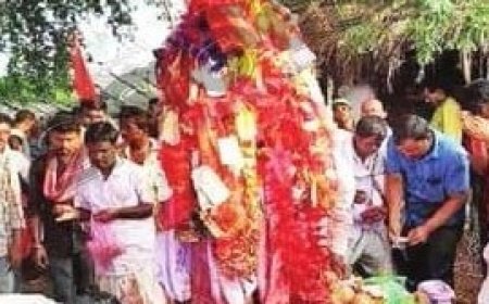 ।। ମା' ସୁନାଦେଇଙ୍କ ଛତର ଯାତ୍ରା  ଅନୁଷ୍ଠିତ ।।