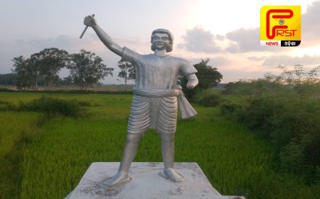 ।। ସହିଦଙ୍କ ପ୍ରତିମୂର୍ତ୍ତି ଭଙ୍ଗା ଘଟଣାରେ  ପ୍ରତିବାଦ ସଭା, ଘଟଣାସ୍ଥଳରେ ପଶ୍ଚିମବଙ୍ଗର ରାଷ୍ଟ୍ରମନ୍ତ୍ରୀ ।।