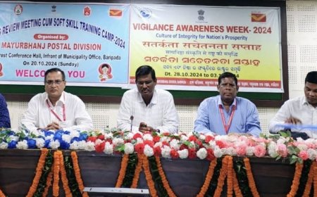 ।। ଜାତୀୟ ସତର୍କତା ସଚେତନତା ସପ୍ତାହ ଓ ଡାକ ସଂଚୟ ସମ୍ବନ୍ଧୀୟ କର୍ମଶାଳା ଅନୁଷ୍ଠିତ ।।