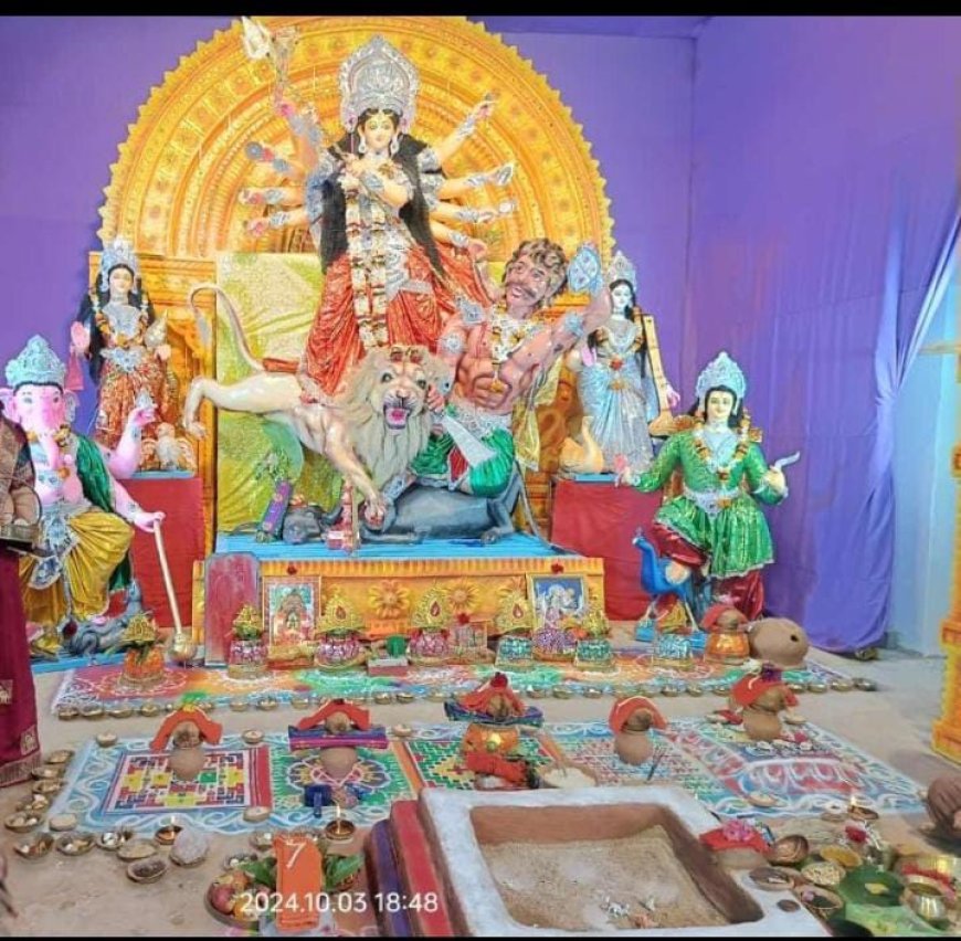 ।। ଜଗତଜନନୀଙ୍କ ନବରାତ୍ର ପୂଜା, ଦ୍ୱିତୀୟ ଦିନରେ ପ୍ରବଳ ଗହଳି ।।