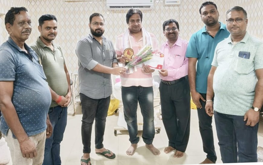 ।। ରକ୍ତଦାନ କରି ସମ୍ବର୍ଦ୍ଧିତ ହେଲେ ସୋମନାଥ ସିଂହ ।।