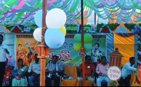 Titilagarh:-Block level Children's festival program held l