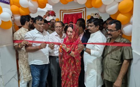 नुआपाड़ा जिला सामान्य अस्पताल में नई सीटी स्कैन मशीन का उद्घाटन किया गया