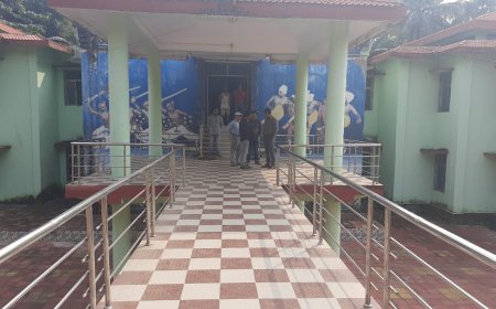Bhanjpur Jagdhatri Mela in preparation