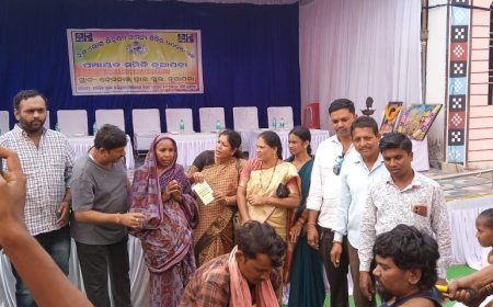 ब्लॉक स्तरीय विम भोई दिव्यांगजन सशक्तिकरण शिविर 2024-25 आयोजित हुआ