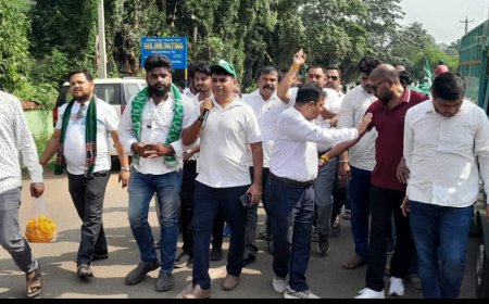 Public relations walk on behalf of Bjd