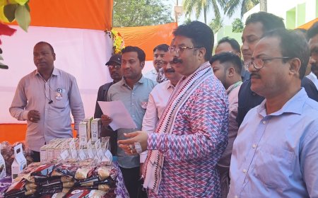 District level Mandia Day 2024 is celebrated A food fair and exhibition are held under the Shree Anna Abhiyan