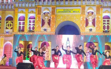 ଭଂଜପୁର ଜଗଦ୍ଧାତ୍ରୀମେଳାର ଦ୍ଵିତୀୟ  ସନ୍ଧ୍ୟା - ଝୁମରରେ ଝୁମିଲେ ଦର୍ଶକ