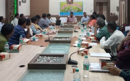 Kandhamal district level grain purchase committee meeting was held