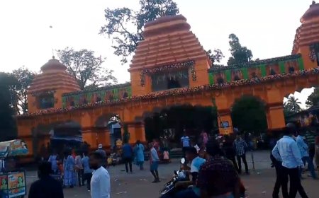 Over 50,000 devotees gathered for Mother Kichkaswari's darshan.