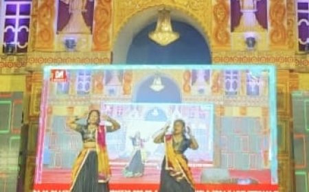 6th of Bhanjpur Jagdhatri Mela Evening - Dulukila stage in solo senior and duet dance