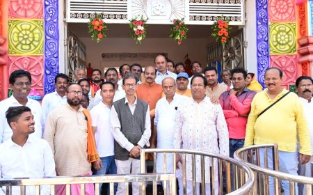 ବାଲିଗୁଡା ଶ୍ରୀଜଗନ୍ନାଥ ମନ୍ଦିର ପ୍ରତିଷ୍ଠା ମହୋତ୍ସବ: ସାମିଲ ହେଲେ ଭଞ୍ଜନଗର ବିଧାୟକ ପ୍ରଦୂମ୍ନ ନାୟକ