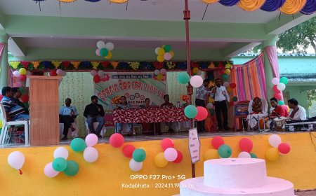 A block level science fair was held at Kosagumuda