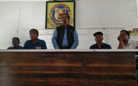 कॉमना ब्लॉक में नवनियुक्त जूनियर शिक्षक को बधाई