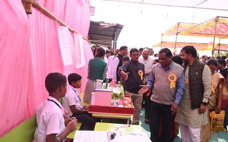 नुआपाड़ा में ब्लॉक स्तरीय बाल विज्ञान प्रदर्शनी एवं विज्ञान मेला