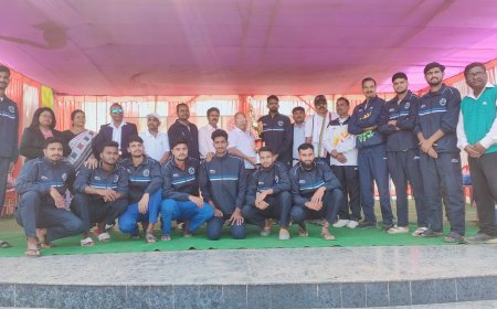 East India Inter-University Men's Volleyball Tournament begins at Maharaja Sri Ramachandra Bhanjadeo University*