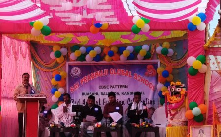 Sai Prabhupada Global School celebrates its third anniversary