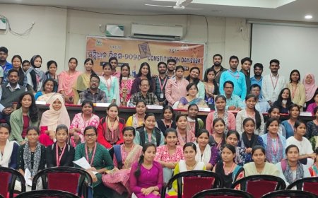 ମହାରାଜା ଶ୍ରୀରାମଚନ୍ଦ୍ର ଭଞ୍ଜଦେଓ ବିଶ୍ଵବିଦ୍ୟାଳୟରେ ୭୫ତମ ସମ୍ବିଧାନ ଦିବସ ପାଳିତ