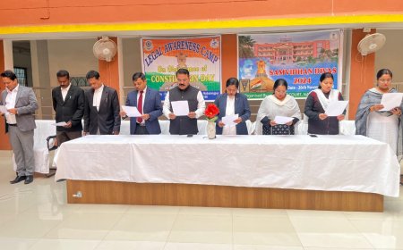 ଜିଲ୍ଲା ଆଇନ ସେବା ପ୍ରାଧିକରଣ ପକ୍ଷରୁ ସମ୍ଭିଧାନ ଦିବସ ପାଳନ