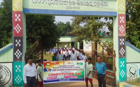 ସି. ପି ଏ ମ୍ ହାଇସ୍କୁଲ ରେ ୭୫ ତମ ସମ୍ବିଧାନ ଦିବସ ପାଳିତ