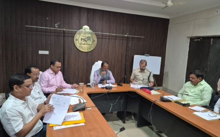 ଅପର୍ ଜୋଙ୍କ ଜଳସେଚନ ପ୍ରକଳ୍ପର ରବି ଫସଲ ଯୋଜନା ପାଇଁ ବୈଠକ