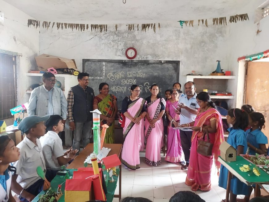 Science Fair held at Government Higher Primary School Jhilmila