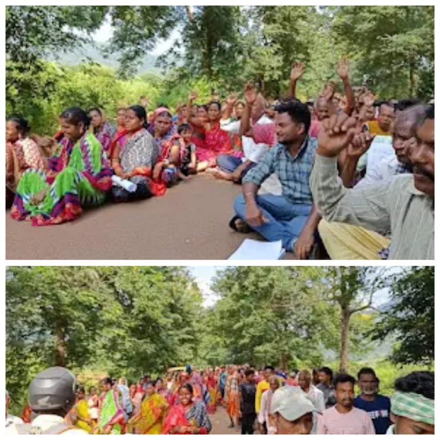 ନୂତନ ଗ୍ରାମପଞ୍ଚାୟତ ଗଠନ ଦାବି ରେ ଜନ ଆନ୍ଦୋଳନ
