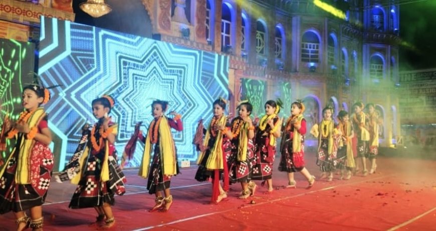 भंजपुर जगधात्री मेला का चौथा शाम - आदिवासी नृत्यों के साथ डुलुकिला खेल का मैदान