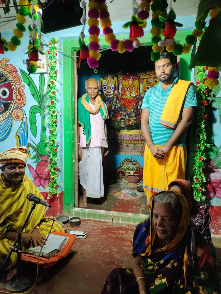 ଶ୍ରୀମଦ୍ ଭାଗବତ କଥାମୃତରେ ଉତ୍ସବ ମୁଖରିତ ବରୀ