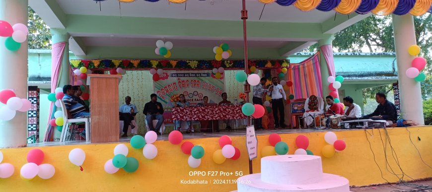A block level science fair was held at Kosagumuda