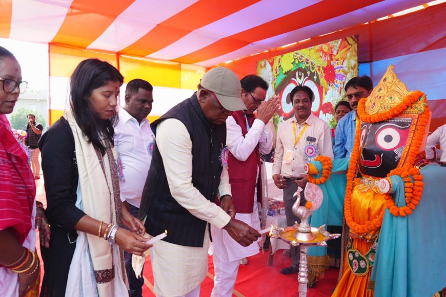 *ଜିଲ୍ଲାସ୍ତରୀୟ ମତ୍ସ୍ୟ ଓ ପ୍ରାଣୀସମ୍ପଦ ମେଳା ଉଦଯାପିତ*