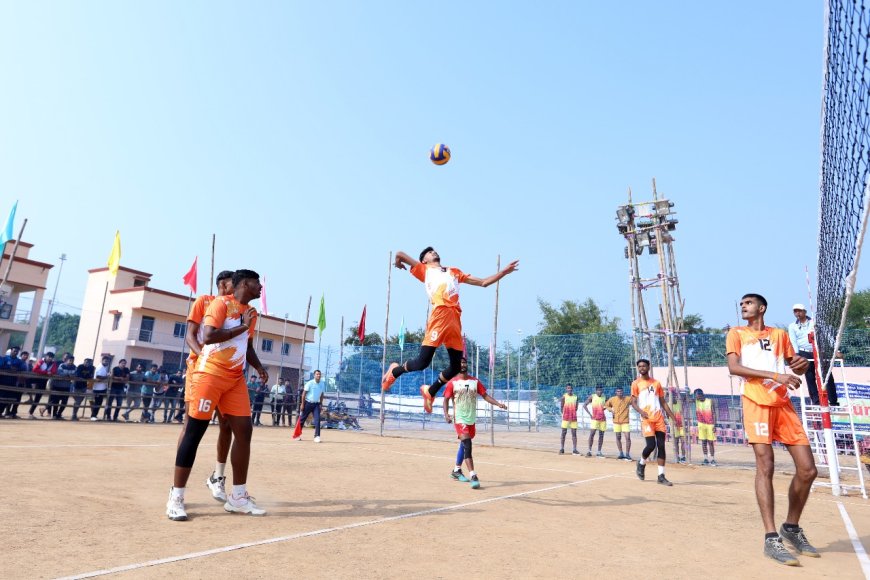 *ମହାରାଜା ଶ୍ରୀରାମଚନ୍ଦ୍ର ଭଞ୍ଜଦେଓ ବିଶ୍ୱବିଦ୍ୟାଳୟରେ ପୂର୍ବ ଭାରତୀୟ ଆନ୍ତଃ-ବିଶ୍ୱବିଦ୍ୟାଳୟ ପୁରୁଷ ଭଲିବଲ ପ୍ରତିଯୋଗିତା ଉଦ୍ଘାଟିତ*