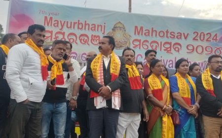 ଆରମ୍ଭ ହେଲା ମୟୁରଭଞ୍ଜ ମହୋତ୍ସବ:ପ୍ରଥମ ଦିନରେ କାର୍ଣ୍ଣିଭାଲ ସୋ ଅନୁଷ୍ଠିତ