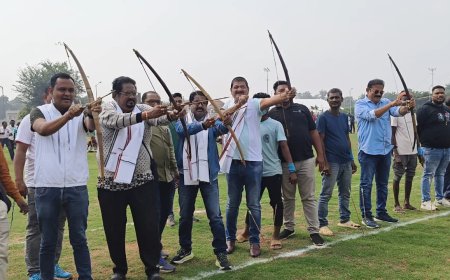 ଲାଖବିନ୍ଧା ପ୍ରତିଯୋଗୀତା ମହିଳା ବିଭାଗରେ ଚାମା ମୁର୍ମୁ ଓ ପୁରୁଷ ବିଭାଗରେ ଶିବ ଶଙ୍କର ହେମ୍ବ୍ରମ ଚମ୍ପିୟାନ