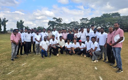 ମଣ୍ଡେଇ କ୍ରିକେଟ ମ୍ୟାଚ ଦ୍ଵିତୀୟ ଦିନ ପ୍ରଶାସନ ଓ ପୋଲିସ ଟିମ ବିଜୟୀ