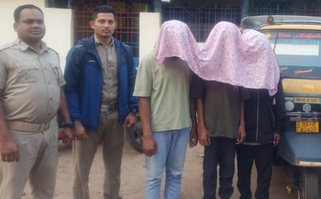 ଅଟୋ ଚୋରି ଘଟଣାରେ ଦୁଇ ନାବାଳକ ସହ ୫ ଜଣଙ୍କୁ ଗିରଫ କରିଛି କୋରାପୁଟ ଟାଉନ୍ ପୋଲିସ