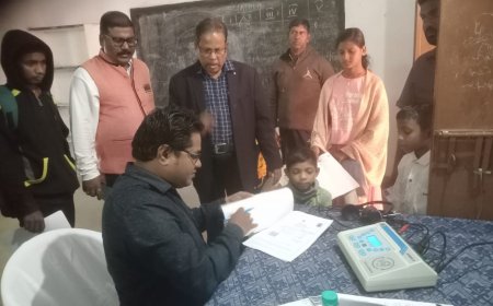 ଭିନ୍ନକ୍ଷମ ଚିହ୍ନଟିକରଣ ଶିବିରରେ ଯୋଗ ଦେଲେ ୧୦୨ ଛାତ୍ରଛାତ୍ରୀ